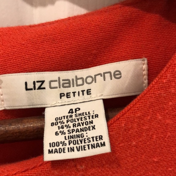 Liz Claiborne Petite fit and flare pleated dress - Picture 2 of 4